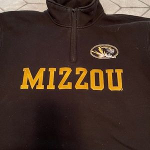 Jansport Mizzou quarter zip sweatshirt